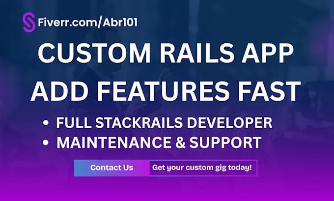 customize, upgrade and add features to your ruby on rails