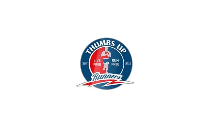 design classic perfect logo for thumbs up runners image