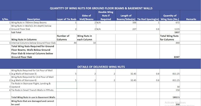 prepare professional construction boq and cost estimation