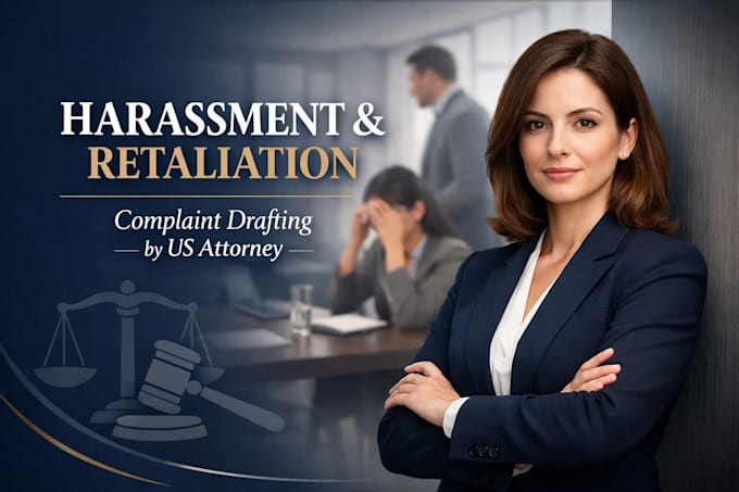 write a workplace harassment or retaliation complaint letter