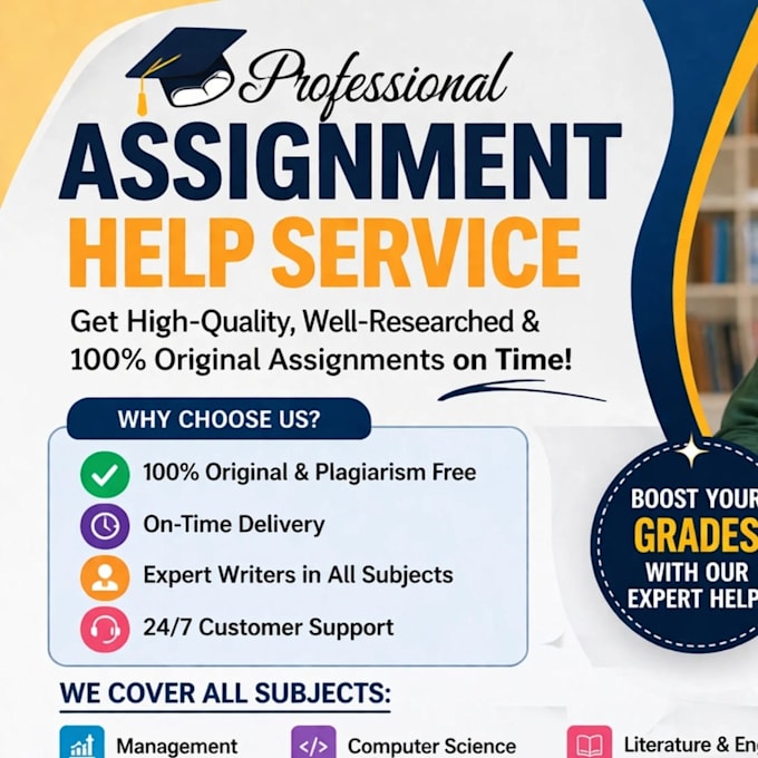 write assignments, articles, and blog posts professionally