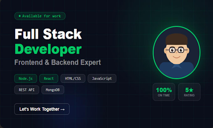custom website, full stack web developer, frontend backend developer