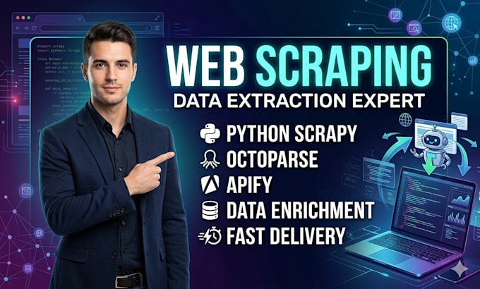 build web scraper for website scraping and data mining using python, octoparse