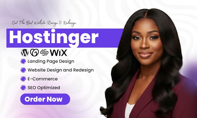 design hostinger website, hostinger landing page, hostinger website builder
