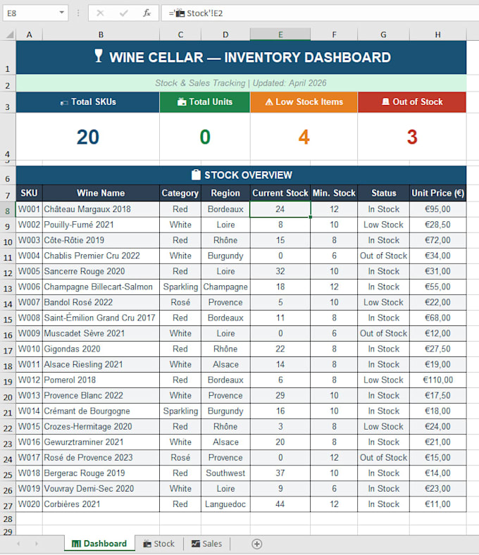 create, repair and optimize your excel dashboards and reports