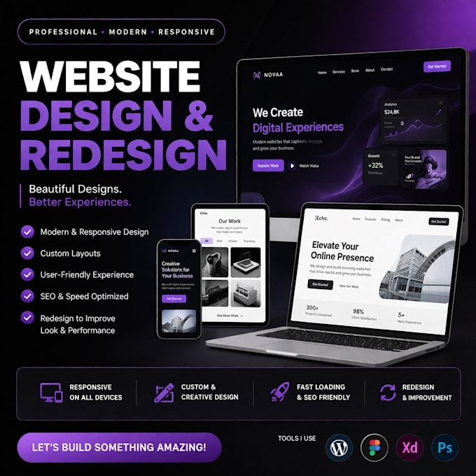 do figma design, figma website design, website UI design, figma landing page