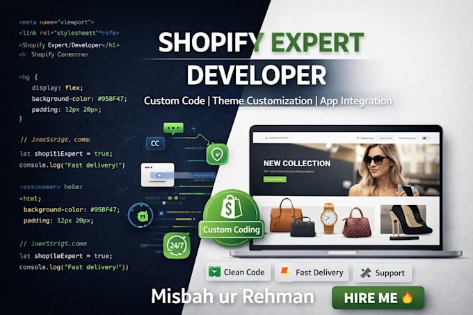 build a high converting shopify dropshipping store or ecommerce website