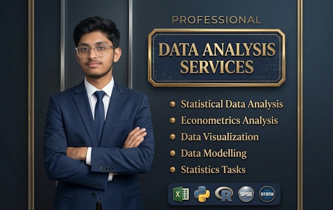 do statistical data analysis with stata, r, python, excel
