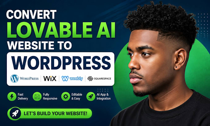 migrate lovable website to wordpress, wix, weebly, squarespace, lovable ai app