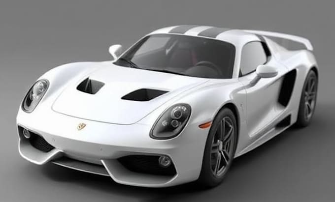 do 3d car model, 3d vehicle, 3d car visualization, 3d rendering, game assets