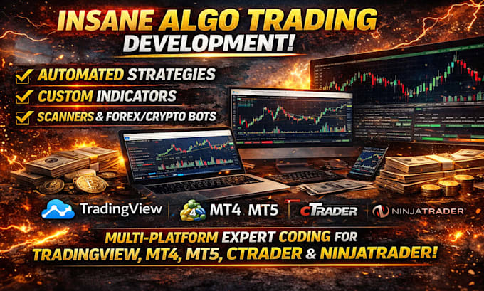 Programmiere ninjatrader, tradingview mt5, mt4, ctrader indikator ...