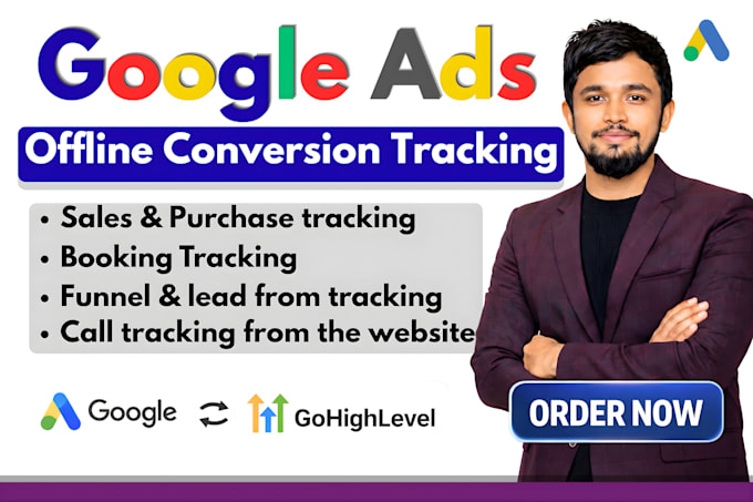 setup google ads offline conversion tracking with gohighlevel, ghl workflow