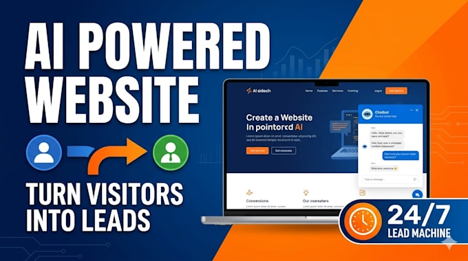build ai powered website with automated lead generation system