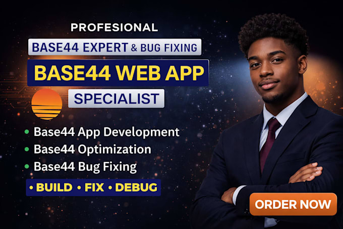 develop base44 bug fixing base44 replit base44 app base44 expert base44