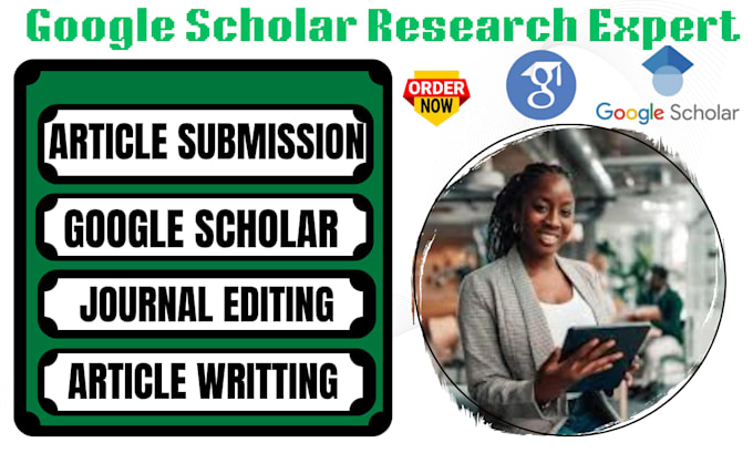 write and publish article on google scholar and index journal reviewed journal