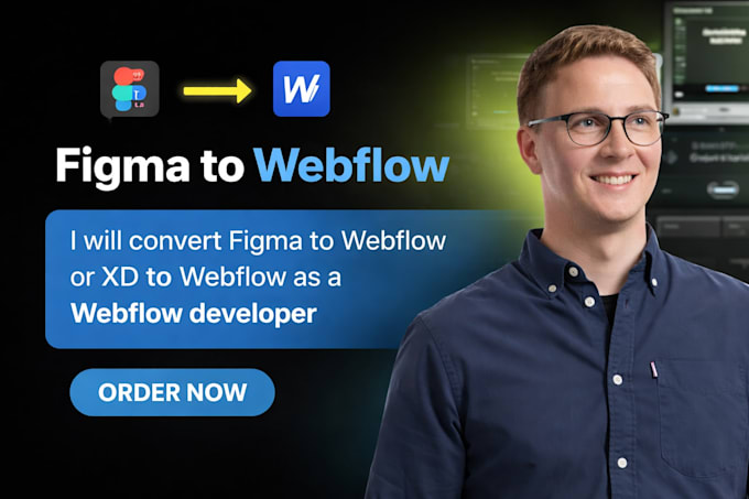 convert figma to webflow or xd to webflow as a webflow developer webflow framer