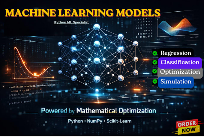 build machine learning models in python using mathematical optimization