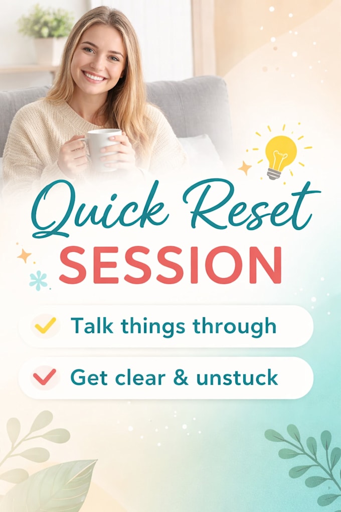 help you reset and get your life back on track