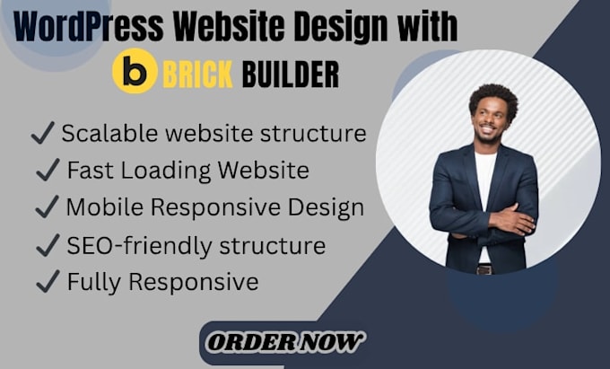Design or redesign wordpress website using bricks builder by Steve_bowe ...