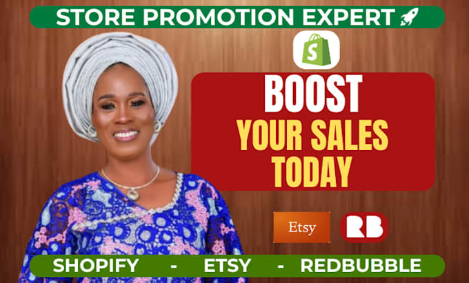 promote your store to increase traffic and sales