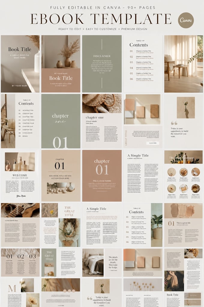 canva ebook design, workbook, lead magnet, ebook formatting, self help ebook