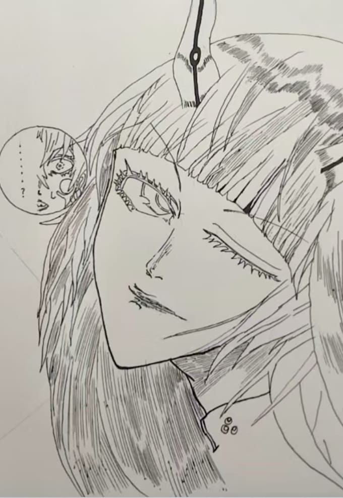 draw dark art illustration