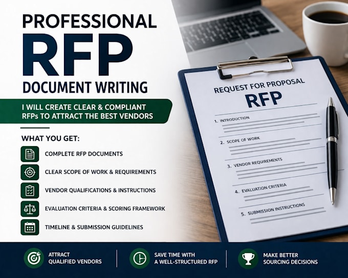 review or develop rfps to help you source the best vendors