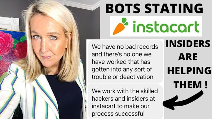 create amazon driver bot, instacart bot, uberbot, slack bot, spark driver bot