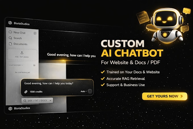 build a custom ai chatbot for your documents and website