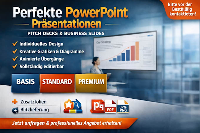 Design a professional powerpoint and investor pitch deck by Brumexdraft ...