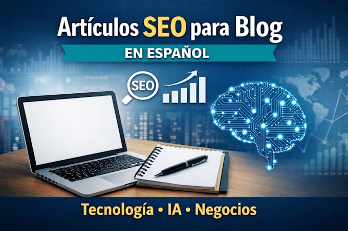write SEO blog articles in spanish