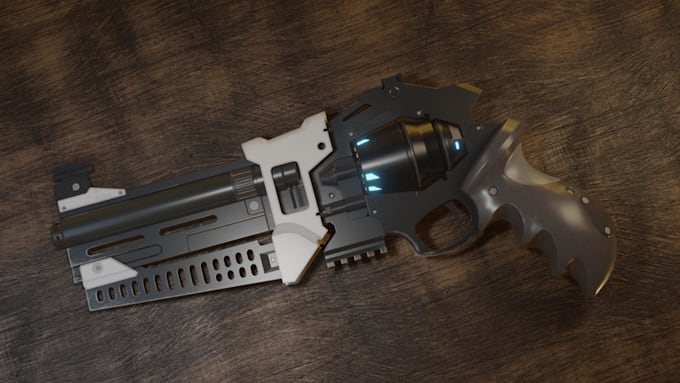3d model an item for your game