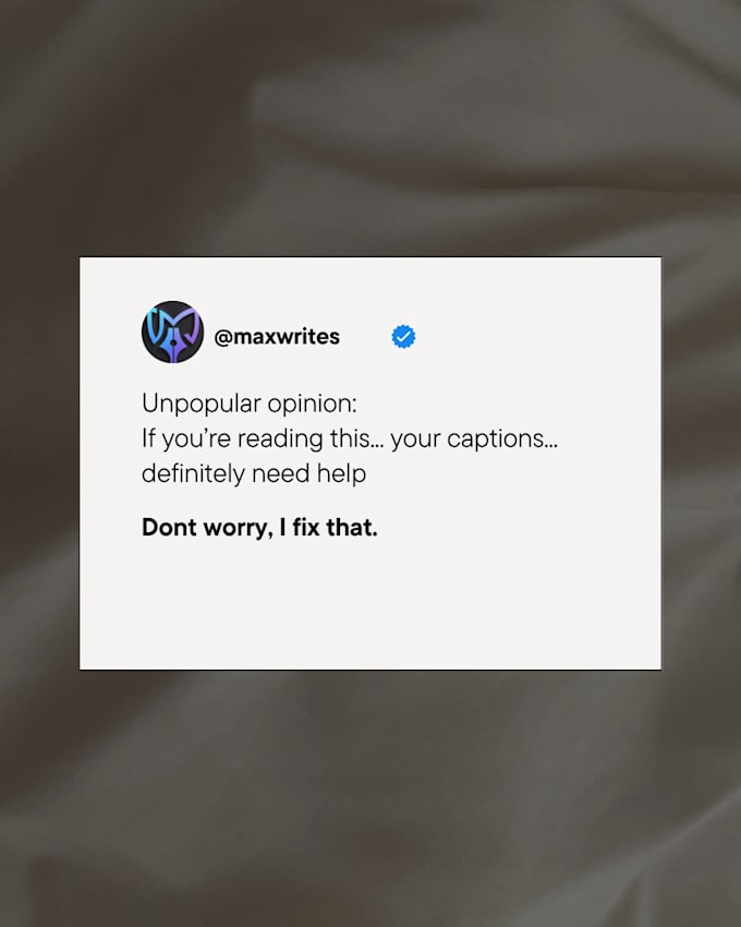 Write engaging social media captions for your business by Maxwrites ...