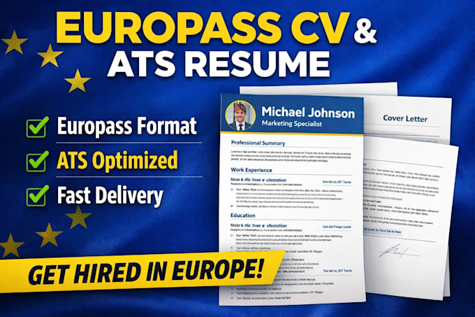 create europass CV and ats resume