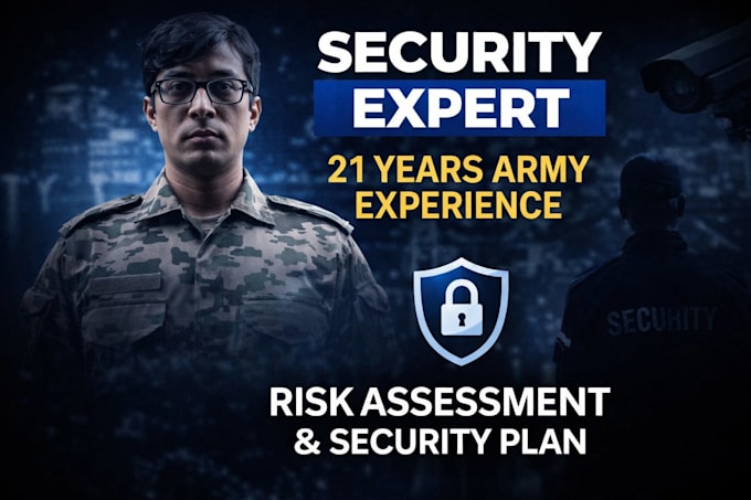 provide professional security risk assessment and safety plan