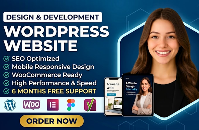 build professional wordpress website with elementor pro
