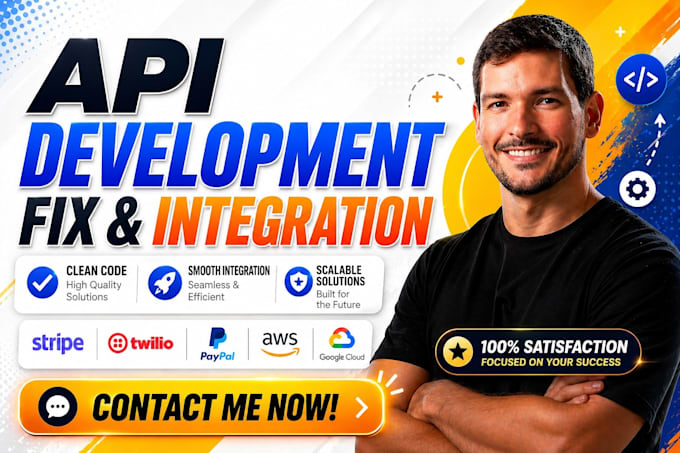fix or develop api integration, shopify api, stripe, webhook, oauth, supabase