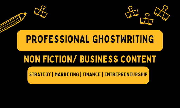 write a professional business ebook on any topic