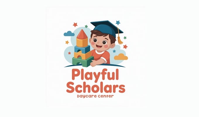 design logo for school, college, and university