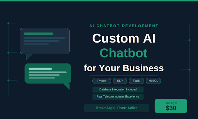 Crear un chatbot de ia personalizado para tu negocio usando python y nlp