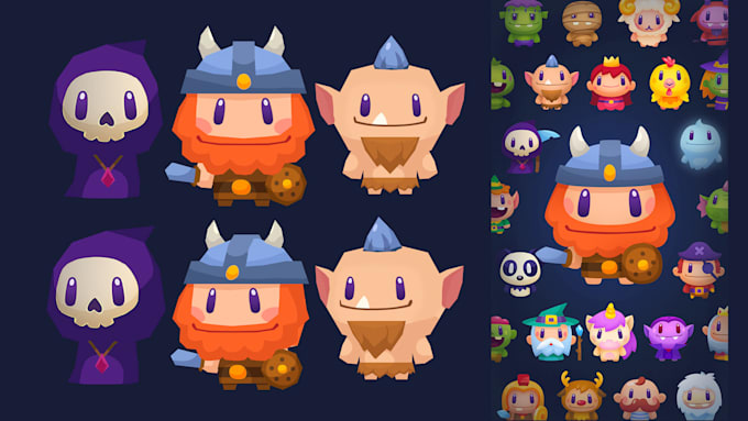 3d models low poly for your games style and i wont use ai by T3d ...
