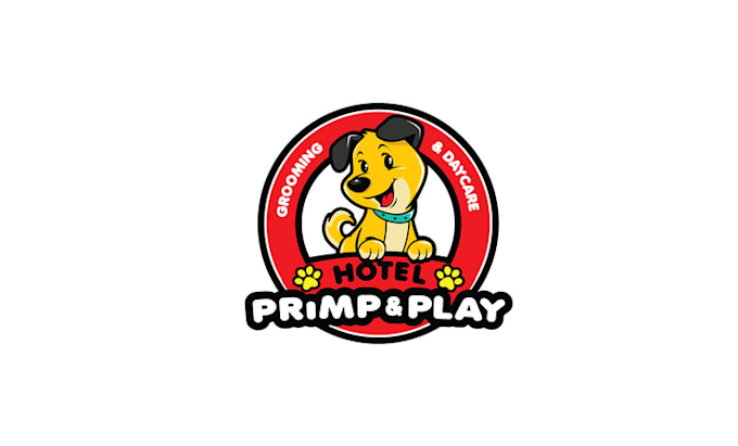 design attractive yet logo for hotel primp play