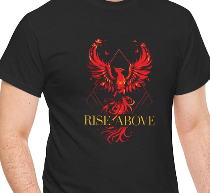 create unique phoenix t shirt logo