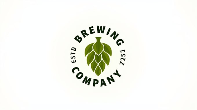 design awesome brewing logo with express delivery