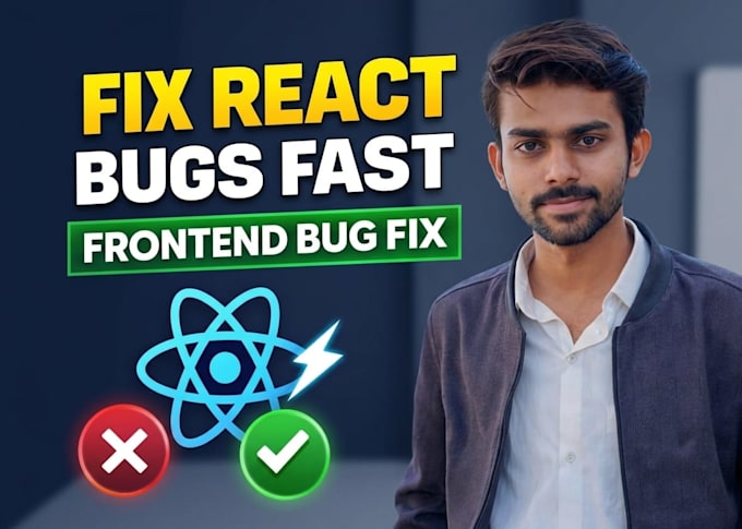 fix react js bugs and debug frontend UI issues
