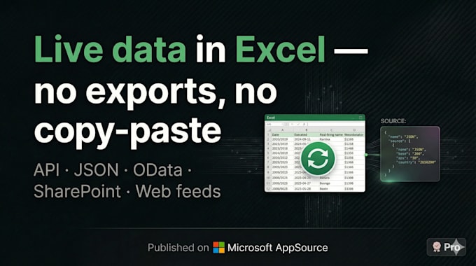 connect excel to apis and external data effortlessly
