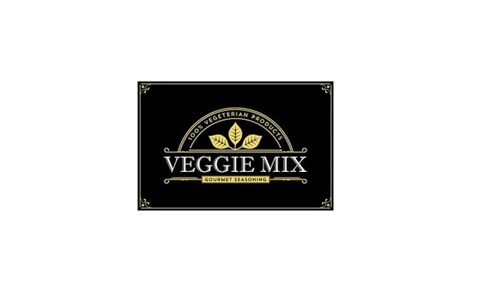 design best quality monogram logo with turn veggie mix