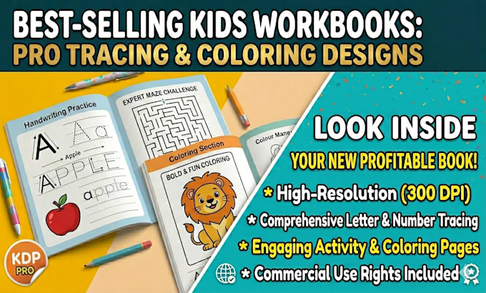 creative kid activity coloring workbook handwriting letter tracing