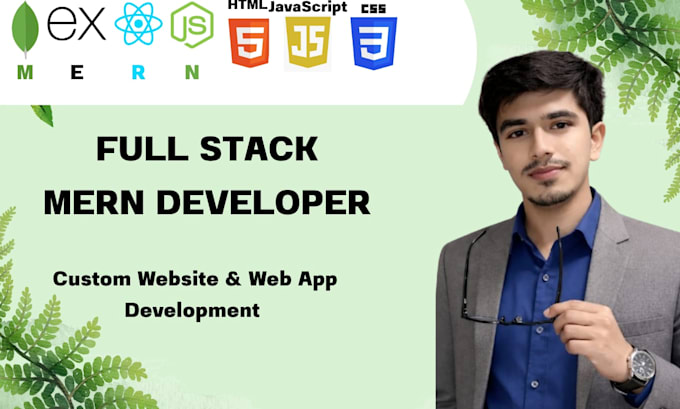 design and develop a custom full stack website frontend, backend, and web