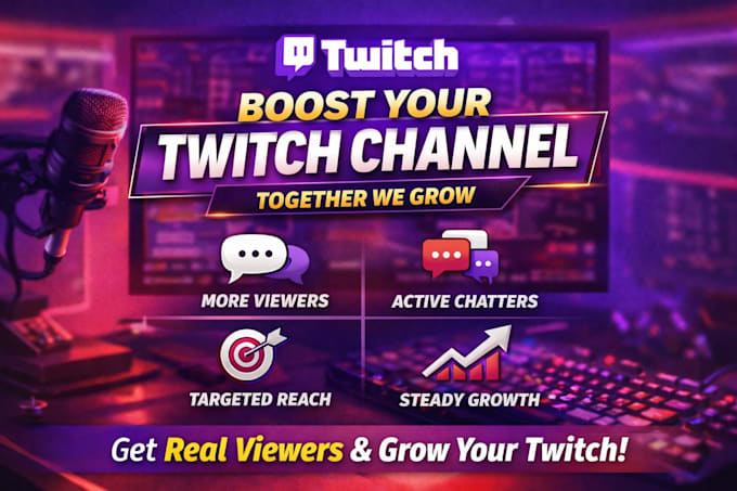 do twitch channel promotion